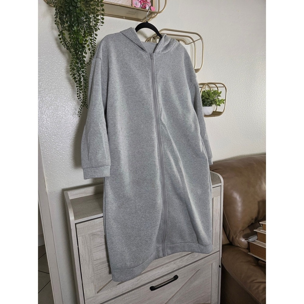 Long hoodie with Pockets size M‎